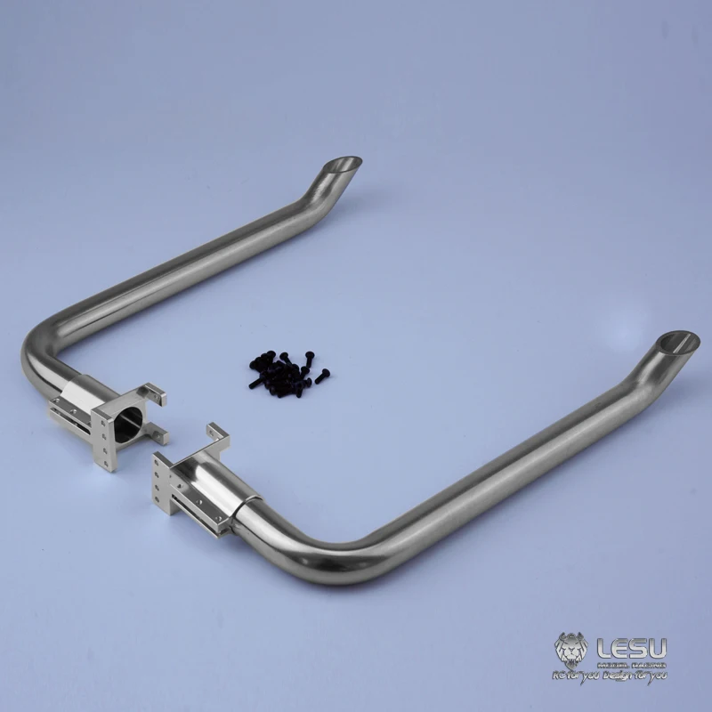 Exhaust pipe LESU Tamiya 1/14 chimney truck full metal upgrade accessories RC model