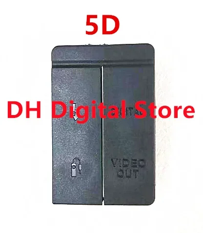 High-quality USB/HDMI-compatible DC IN/VIDEO OUT Rubber Door Bottom Cover For Canon EOS 5D 5D2 5D3 5D4 6D 7D 40D 50D 70D 400D