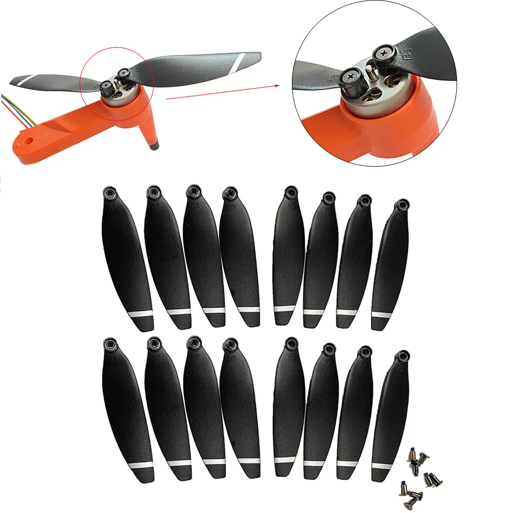 L900 PRO RC Drone L900Pro Spare Parts New Style Propellers Blades Maple Leaf  Kit Accessories