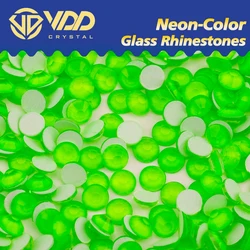 VDD 281 M Green SS6-SS30 Non-hotfix Glass Rhinestones Crystal Flatback Stones стразы For Nail Art Accessories DIY Crafts