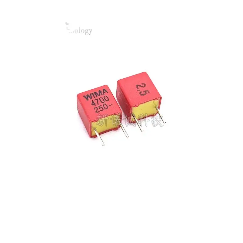 

10PCS/Weimar Capacitor WIMA 250V 472 0.0047UF 250V 4700PF FKP2 Pin Distance 5mm