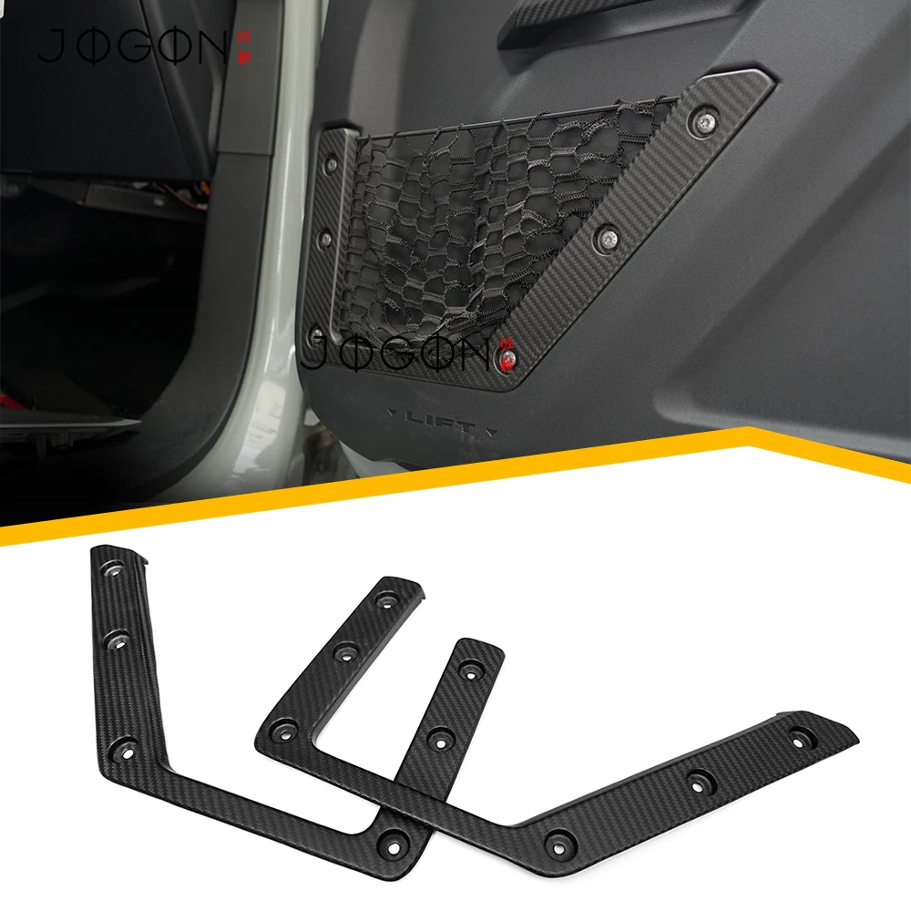 For Ford Bronco Heritage Raptor 2021 2022 2023 2024 2025 Car Side Door Storage Pockets Organizer Box Trim Interior Accessories