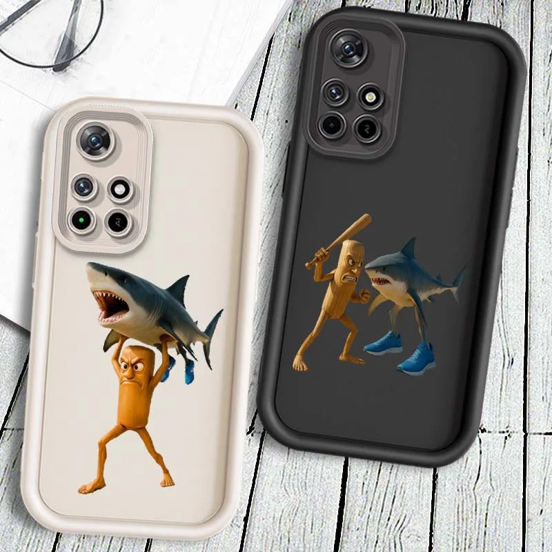 Fashion Cartoon Character Design For Xiaomi Poco M7 M6 M5 M4 M3 X7 F6 F5 F4 Pro Plus  GT 5G Eye Ladder Phone Case Cover