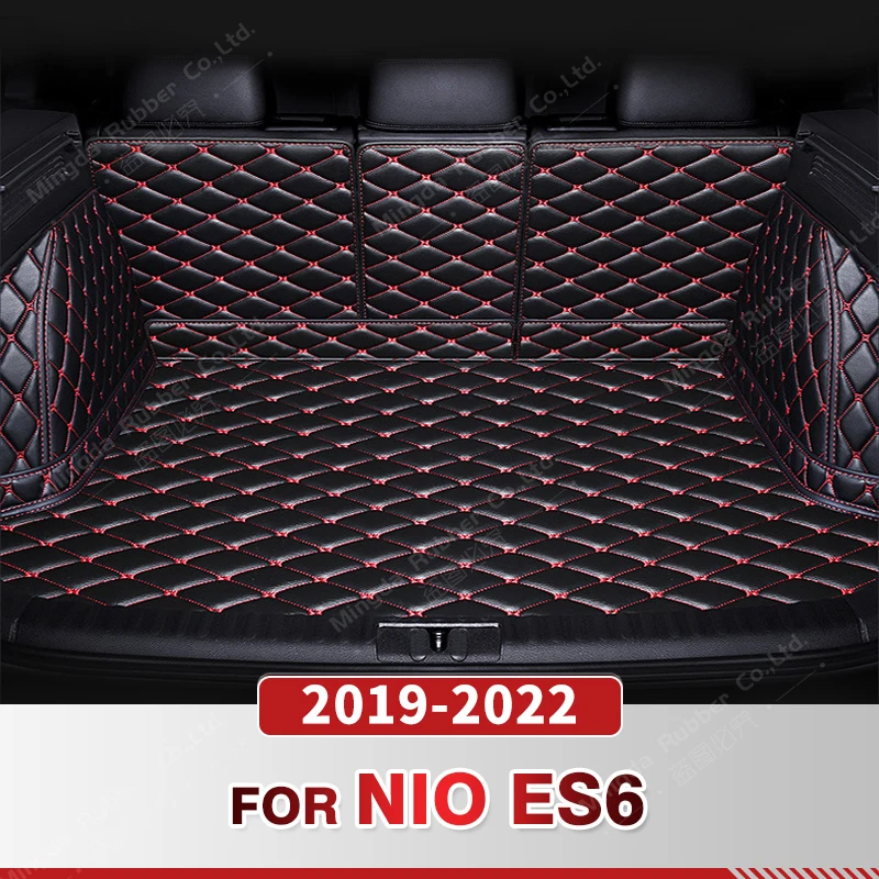 

Auto Full Coverage Trunk Mat For NIO ES6 2019-2022 21 20 Leather Car Boot Cover Pad Cargo Liner Interior Protector Accessories