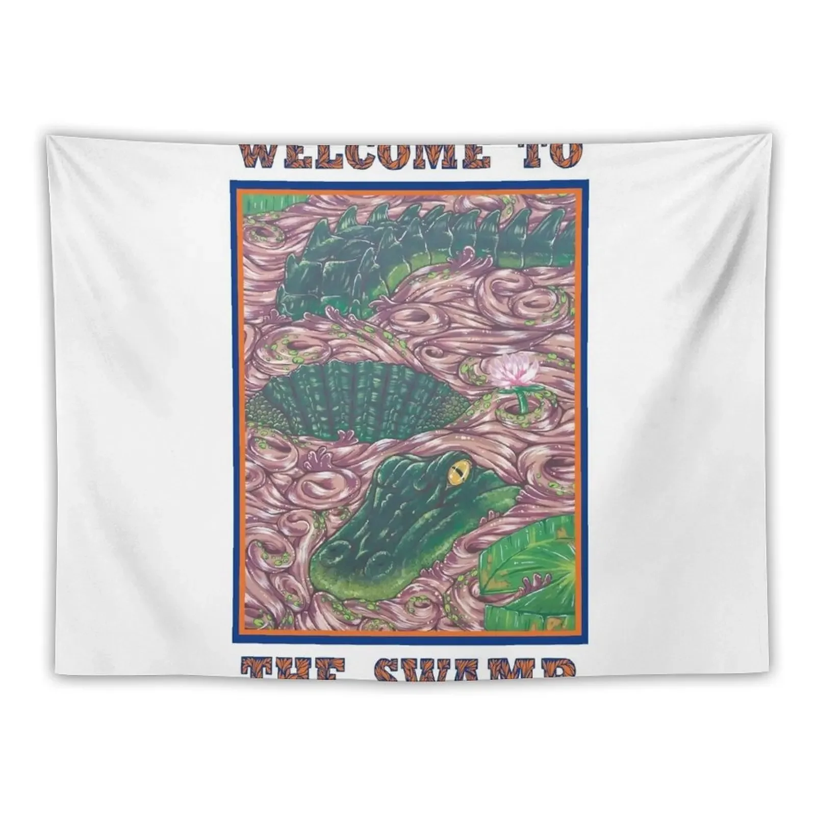 

Welcome To The Swamp Tapestry Bathroom Decor Room Decorating Aesthetic Tapestry
