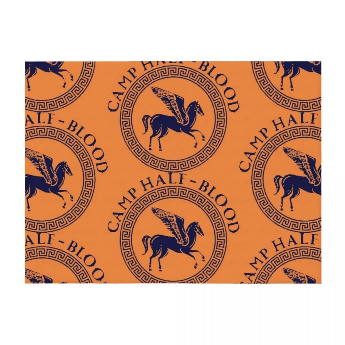 

percy jackson and the olympians series logo camp half blood t shirt Throw Blanket Luxury Stuffeds Quilt Luxury Thicken Blankets