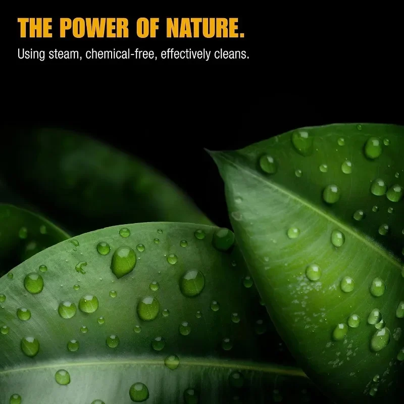 McCulloch MC1385 Deluxe Canister Steam Cleaner with 23 Accessories, Chemical-Free Pressurized Cleaning