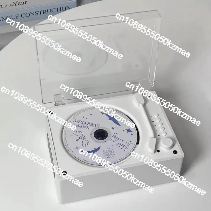 Suitable for new retro CD player, music album playback machine, CD player, high-value CD machine, student party affordable gift