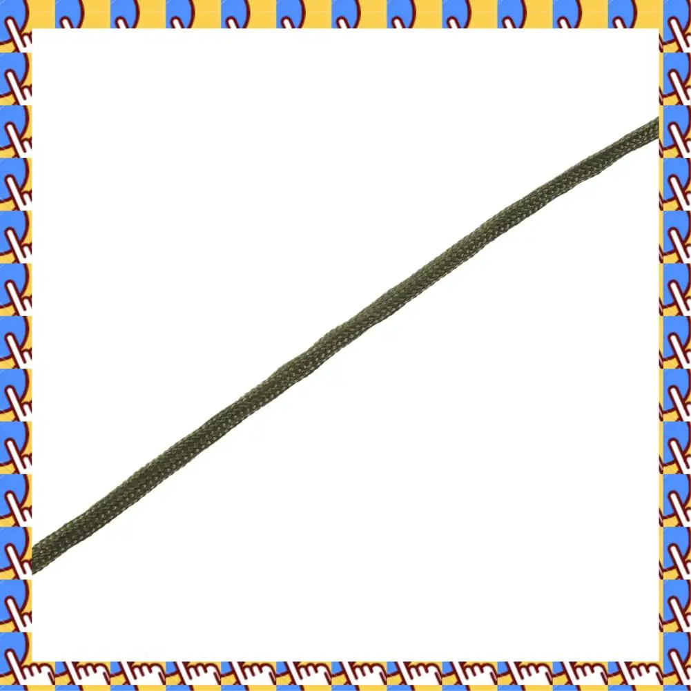 A79I 2X 7 حبل باراكورد حبل المظلة مقاوم للتخييم والبقاء اللون: أخضر جيشي الطول: 8 متر