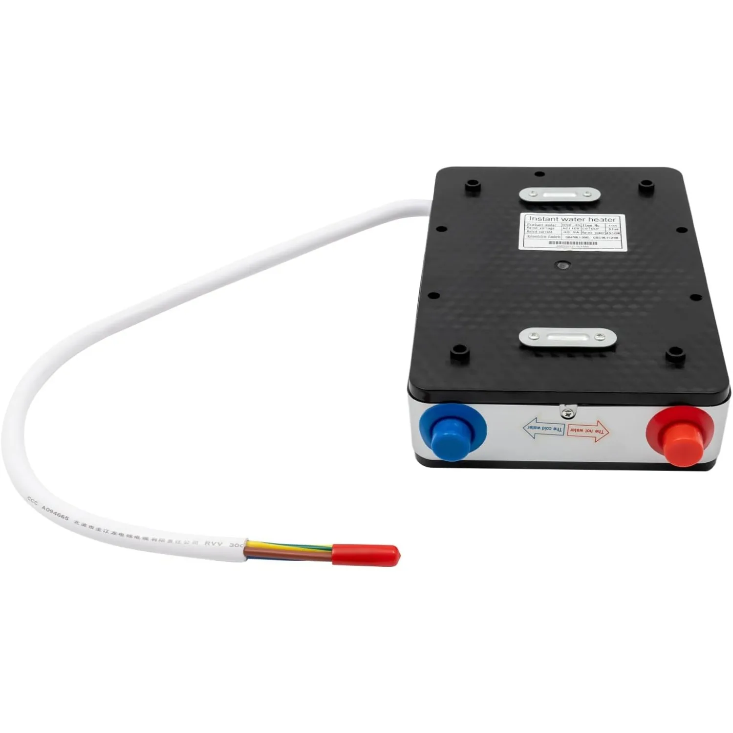 4500 واط 110 فولت Tankless سخان مياه كهربي فوري عند الطلب مع شاشة LED حماية من الحرارة الزائدة للحمام/RV/المنزل بأكمله