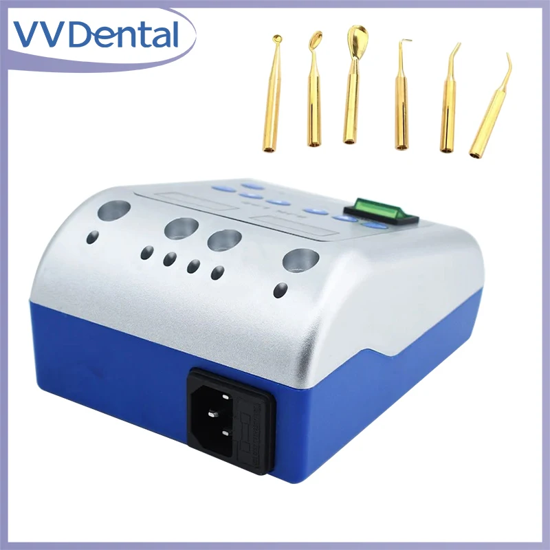 

Электрический восковой нож VVDental SJK для зуботехнических лабораторий с 6 восковыми насадками + 2 ручками-аппликаторами для моделирования воском