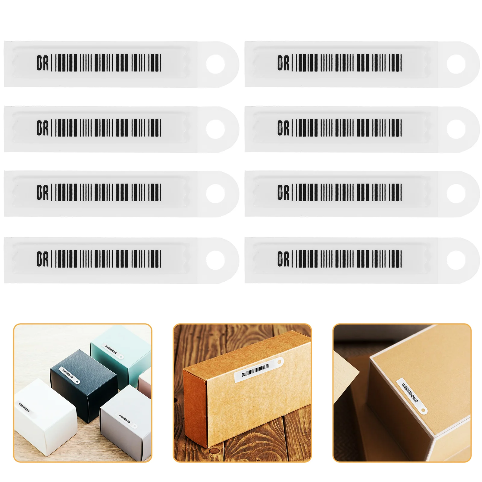 100pcs Acoustomagnetic Anti theft Labels for Supermarket Goods Tags Stickers Widely Used Jewelry Eyewear Stores Security