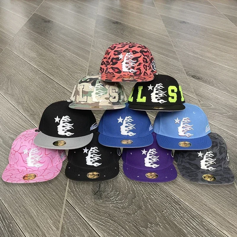 HS equipado sombrero Logotipo bordado gorra de béisbol deportiva casual para hombres y mujeres