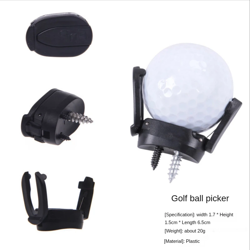 Outdoor Golf Ball Pickup para Putter, Open Pitch e Retriever, Seletor de bola de golfe, Golfball Pick Up Tools, Golf Training Aids, 1 Pc