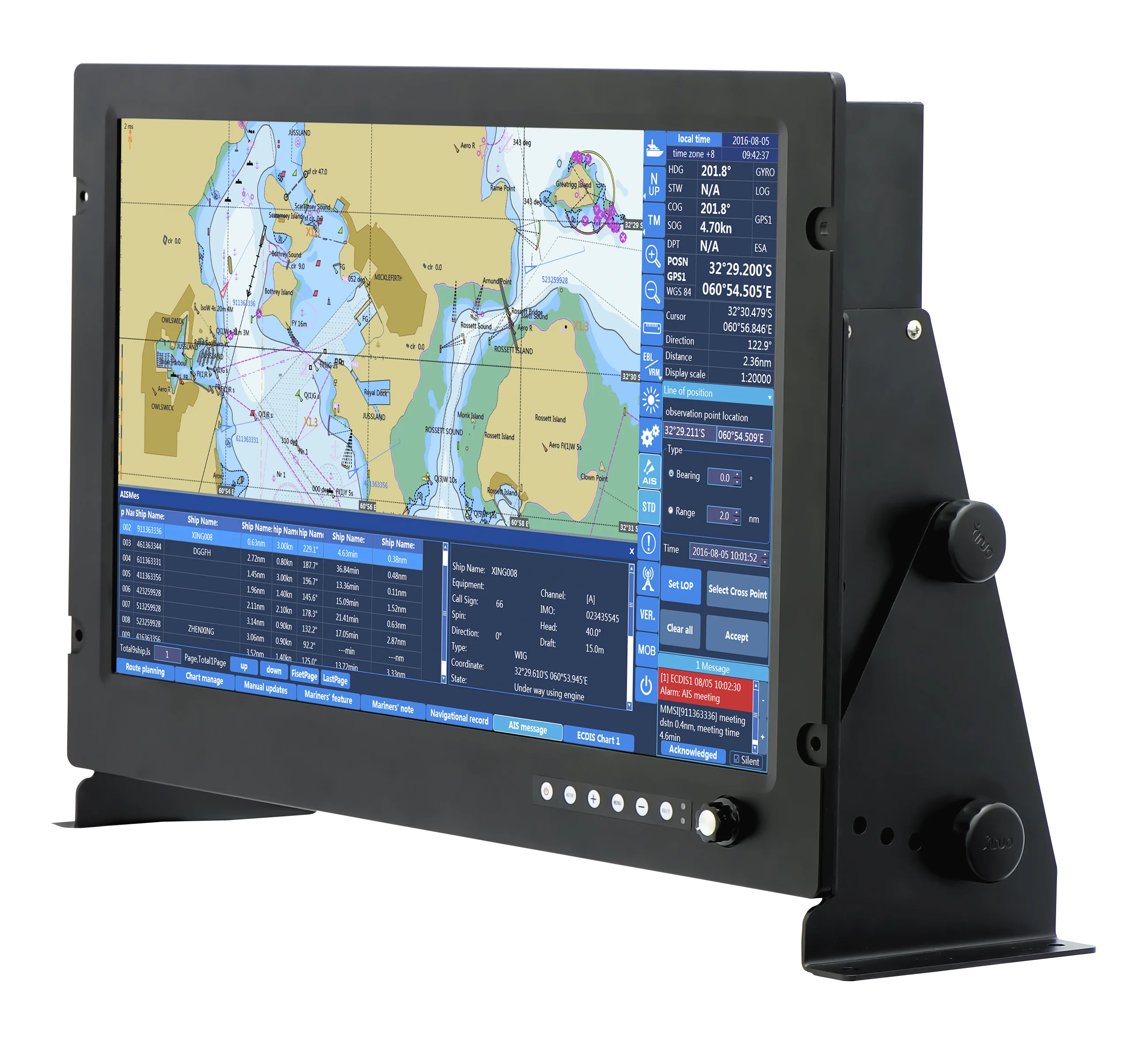 

XINUO 19" Display Marine Lcd Monitor For Radar/ Sonar / Fishfinder /echo Sunder/ Compass / Plotters