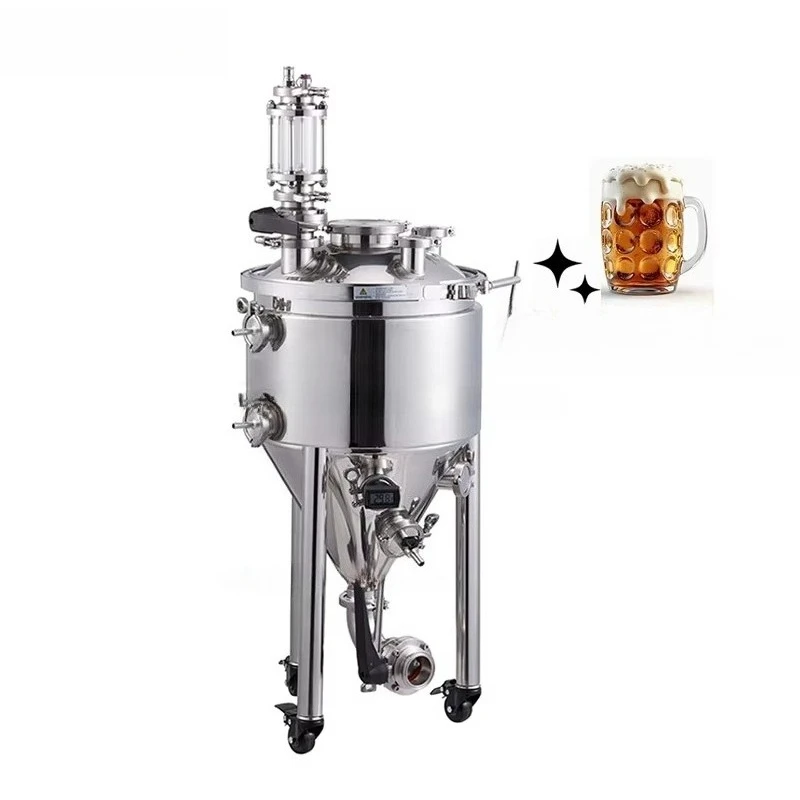 

Customizable Pressure Tank / Stainless Steel Conical Fermenter/ Home Brewing Equipment Pressurized Fermenting Tank