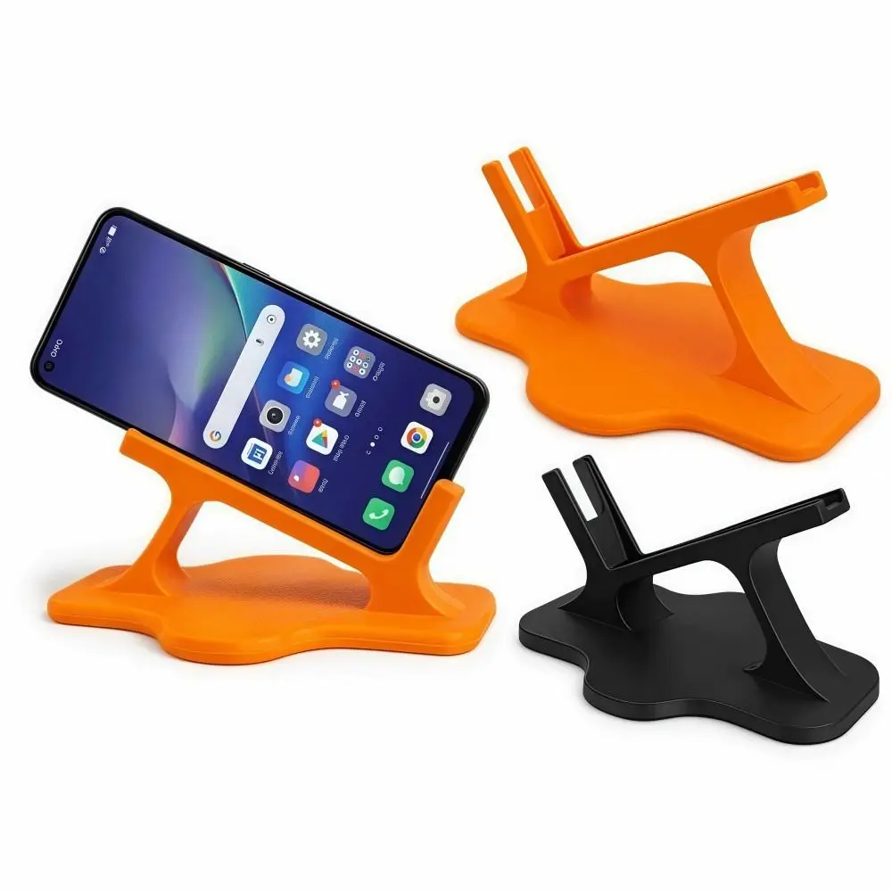 

3D Printing Side-lying Phone Holder No Arm Pressure Sturdy Lazy Phone Stand Plastic Portable Horizontal Phone Holder Bed Sofa