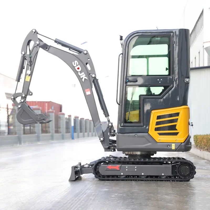 Best Selling 1.6 Ton Mini Excavator EPA/Euro 5 1 Ton 2 ton Crawler Excavators Hydraulic Kubota Agricultural Digger Customizable