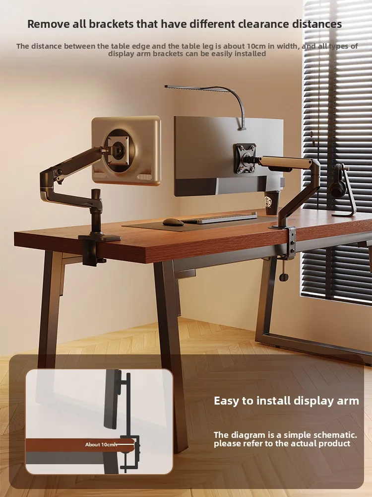 Home Desk Double Bedroom Solid Wood Table, E-sports Table Learning, Workbench