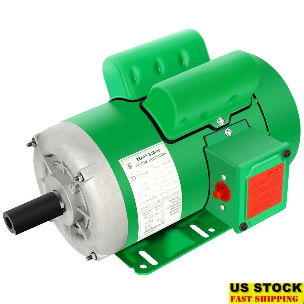 

2HP Single Phase Electric Motor 1725RPM 115230V TEFC 4Pole Farm Duty Motor