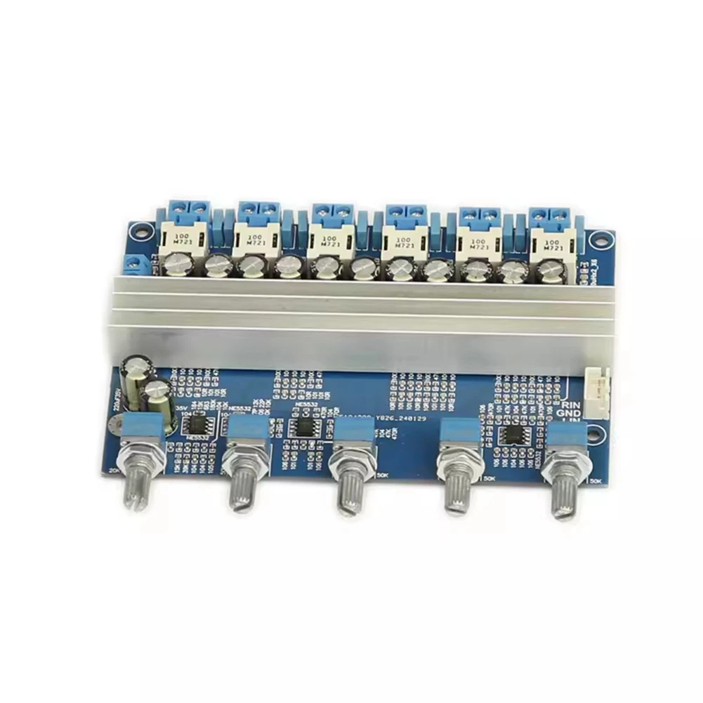 ABFKL TPA3116 4.2 Channel Amplifier Board 100Wx2 +50Wx4 2.0 Stereo Dual Subwoofer Amplifier Board DC24V