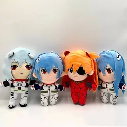 20cm Evangelion Ayanami Rei Plush Toy EVA Japanese Anime Cartoon Character Doll Padding Classic Cute Kawaii Gifts For Kids Toys