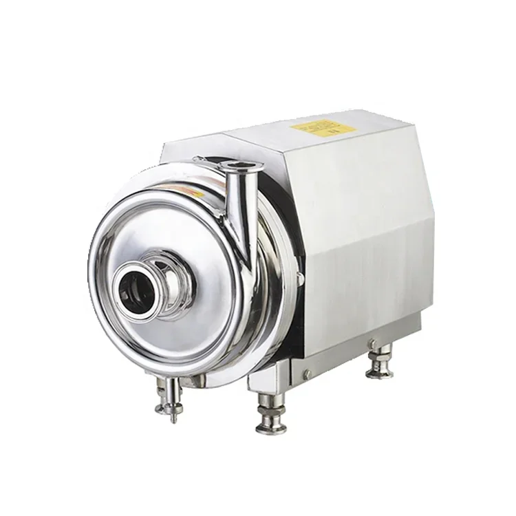 stainless steel high pressure centrifugal water pump liquid beverage transfer pump sanitary centrifugal pump with motor