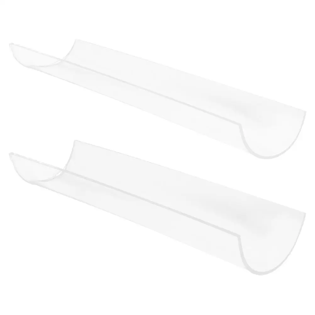 

2pcs U-shaped Acrylic Cake Roll Molding Tools Cake Roll Making Roll Holder Cake Roll Cake Roll Dessert Forming Stand