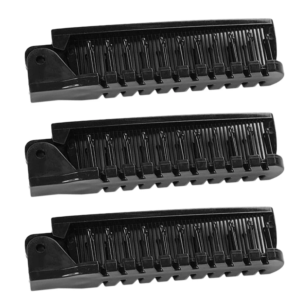 

3Pcs Portable Folding Hair Brush Mini Travel Comb for Thick Curly Straight Hair Extensions Wigs Kids Boys Girls No Pain