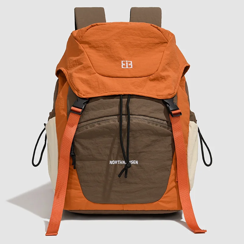 Hot Sale New Trendy Color Matching Casual Backpack For Women Versatile Lightweight Large Capacity High Quality Sport Bags