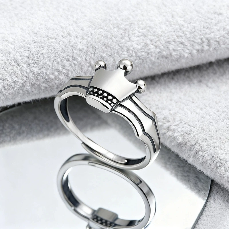 Sweet Cool Crown Adjustable Finger Rings For Women Girl Fashion New Handmade Party Jewelry Gifts кольца