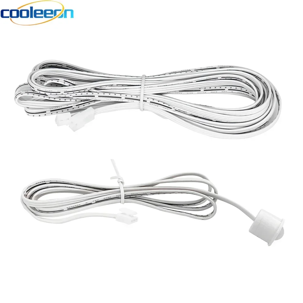 PIR Sensor for STEP-05 STEP-09 Motion Sensor Stair Light Accessories 5m Extension Main Cable Cord 3pin Wire for 3 4 Floor Stairs