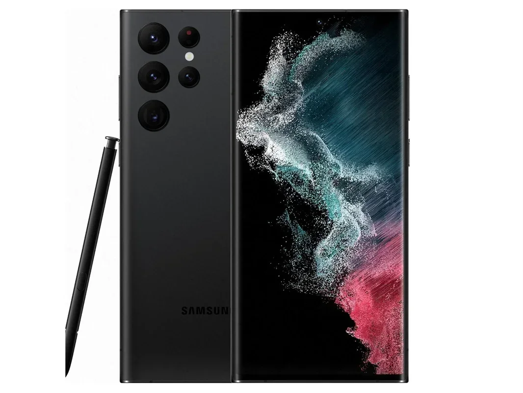 هاتف Samsung Galaxy S22 Ultra 5G ROM 128GB/256/512GB RAM 12GB/8GB هاتف ذكي S22U 6.8 بوصة Snapdragon 8 gen 1 هاتف مستعمل غير مقفول