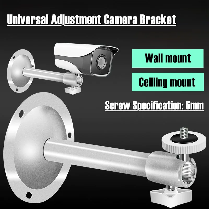 Универсальный кронштейн для камеры видеонаблюдения, потолочный кронштейн для проектора M6, универсальная настенная подставка для проектора с резьбой 6 мм