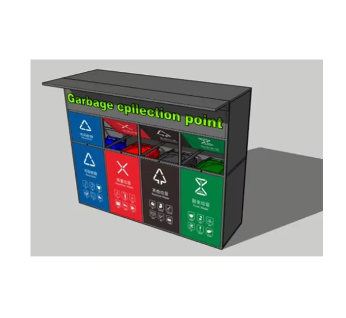 

Customized Intelligent Automatic Garbage Sorting Trash Can Outdoor Smart Garbage Sorting Pavilion Station Recycling Collection