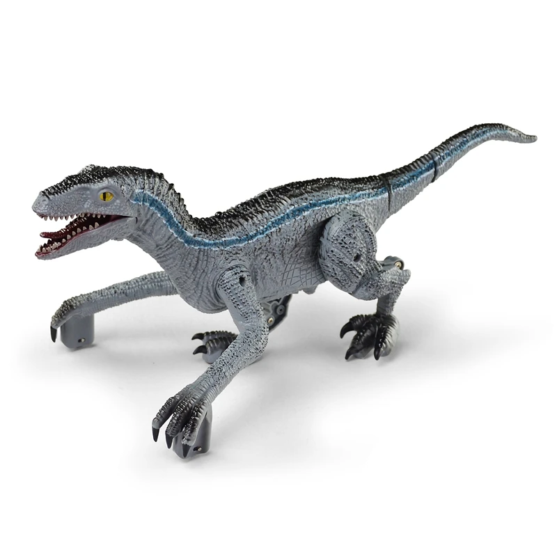 Fernbedienung Dinosaurier Spielzeug Gehen Roboter Dinosaurier Brüllen Sound Simulation Velociraptor RC elektronische Dinosaurier Spielzeug