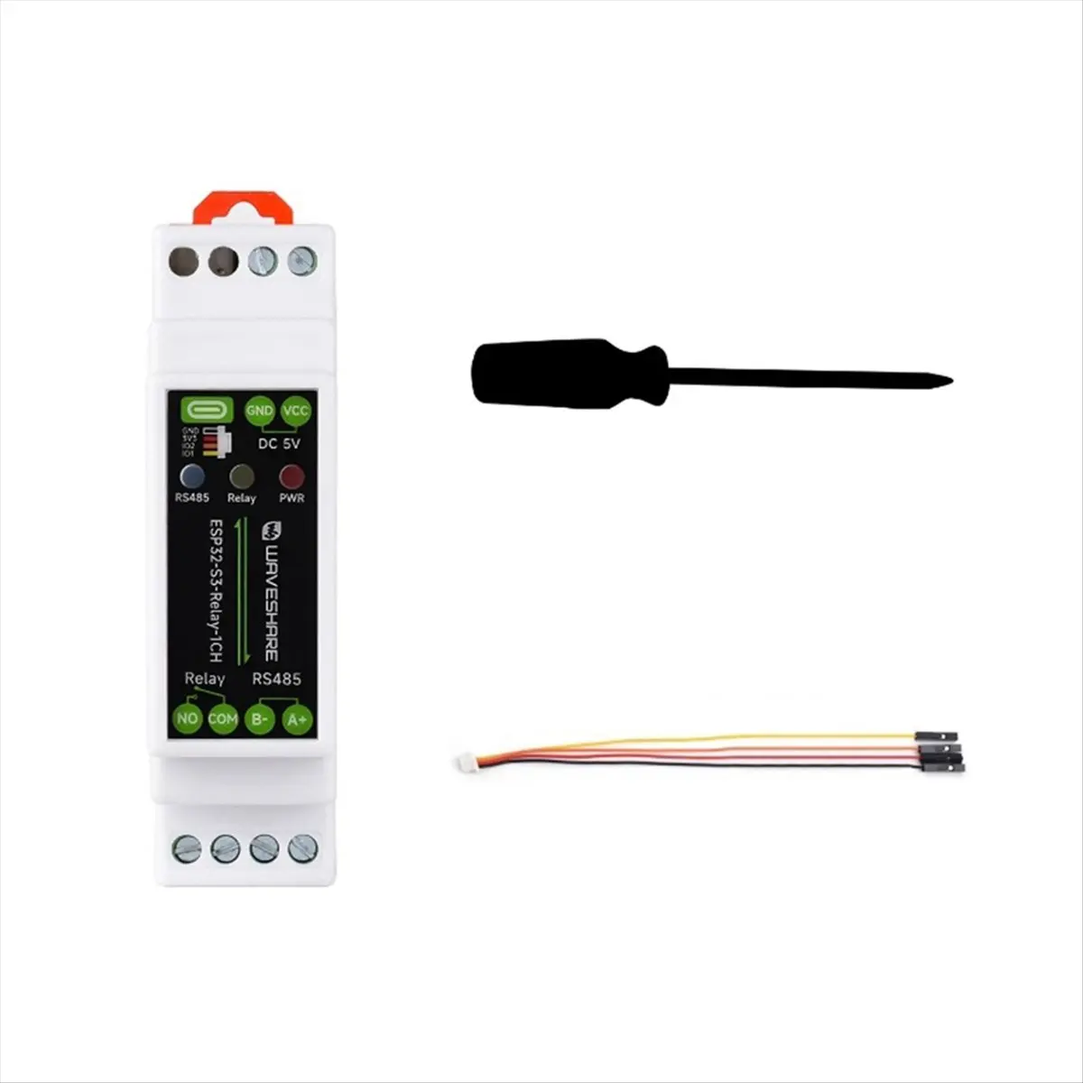 ABGN  Industrial - 1-CH WiFi Relay Supports Wi-Fi/Bluetooth/RS485 IOT RS485 Communicator