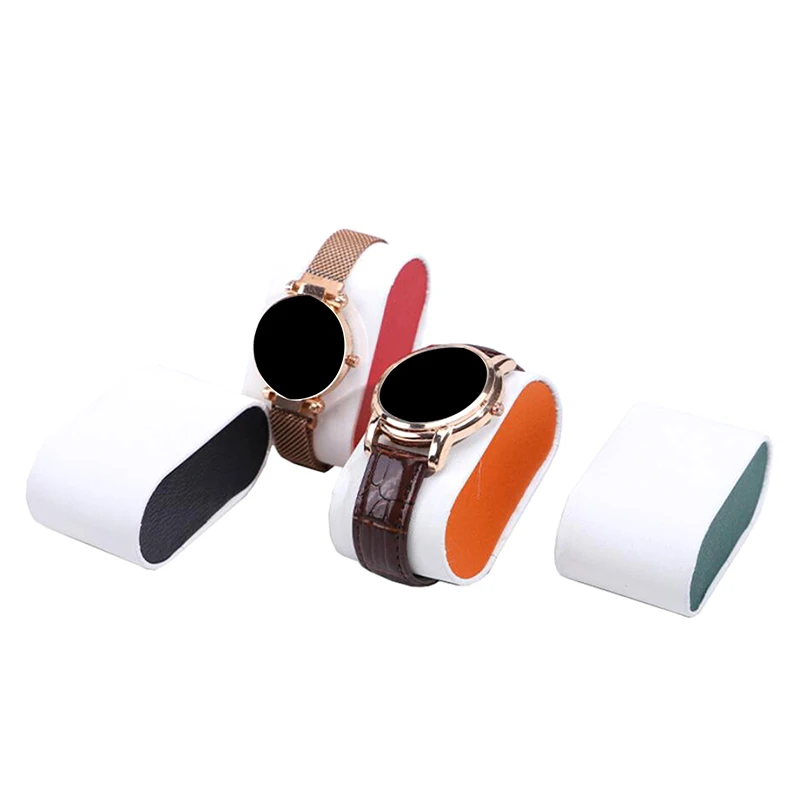 1PC Home Shops Countertops And Showcases Display Holder PU Watch Bracelet Pillow Jewelry Displays Props