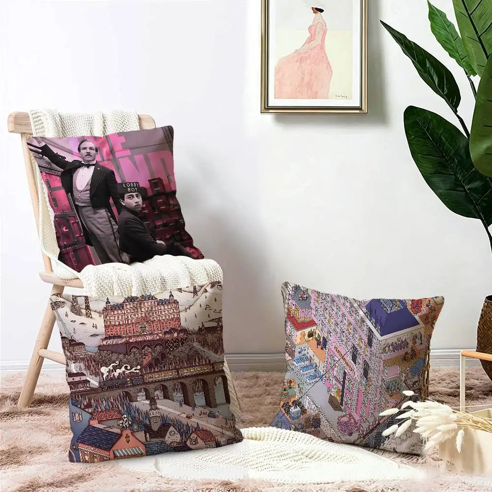 The Grand Budapest Hotel Pillow Gifts Home Office Furnishings Bedroom Sofa Car Cushion Cover case 45x45cm