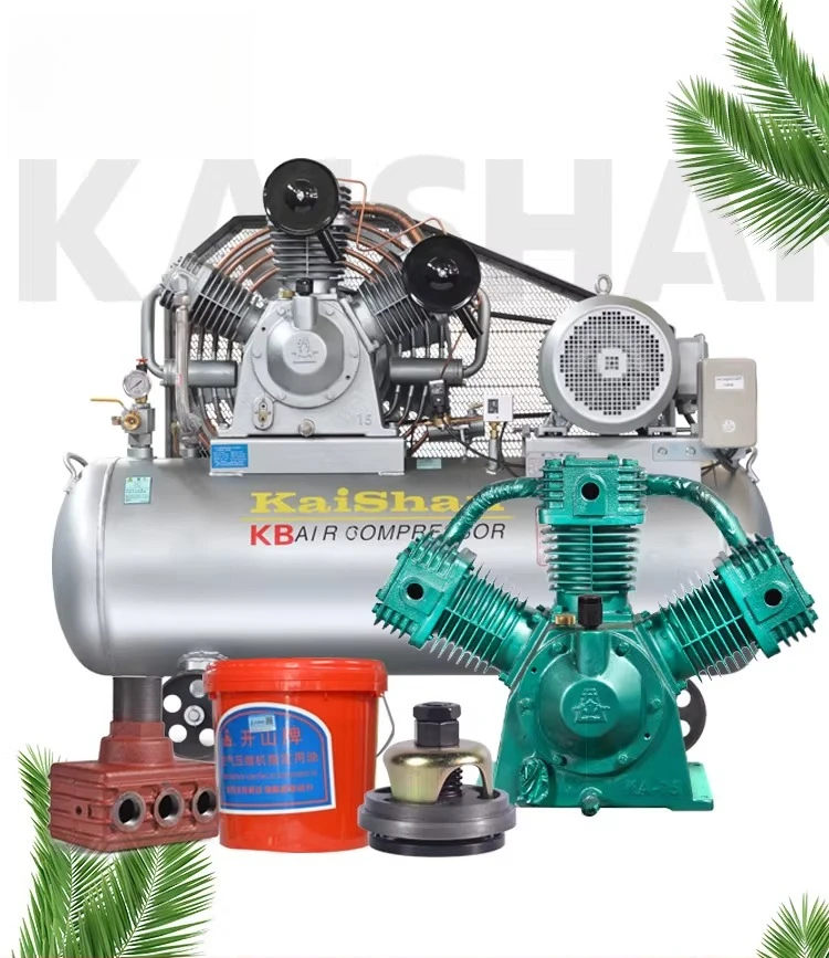KS100KB Air Compressor Accessories, Full Valve Set, High Pressure Piston Machine Parts, Cylinder Head Connecting Rod Consumables