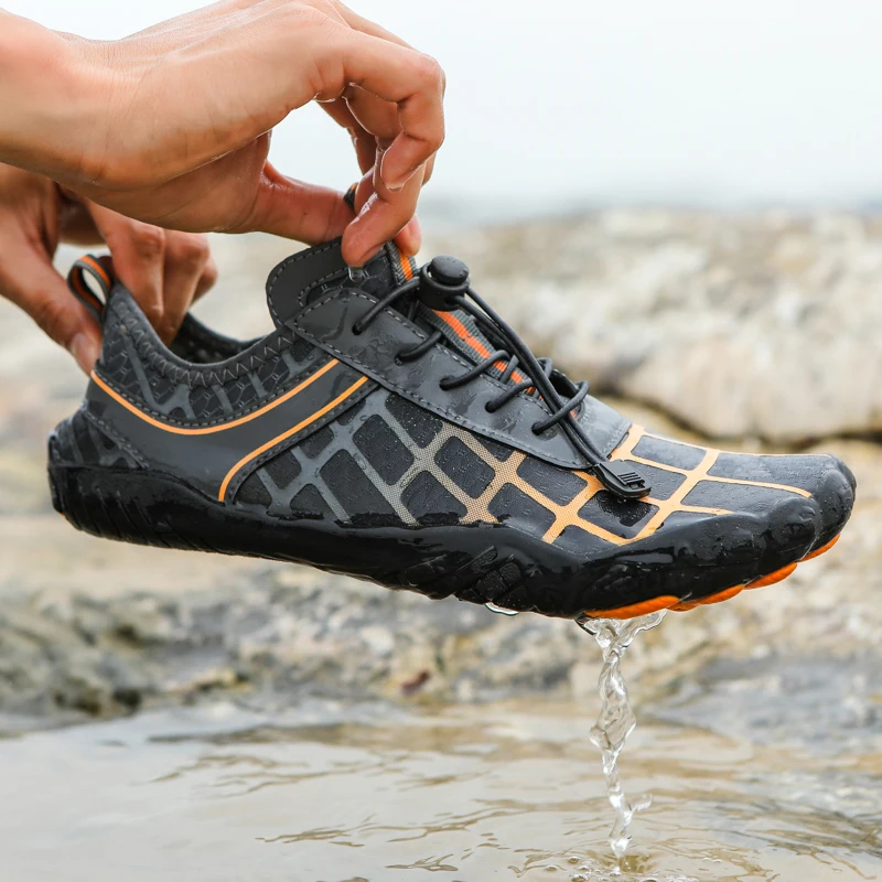 

Summer Adults Men Women Water Shoes Barefoot Beach Shoes Swimming Shoes Plus Size With Hole Unisex Dropshipping36-46