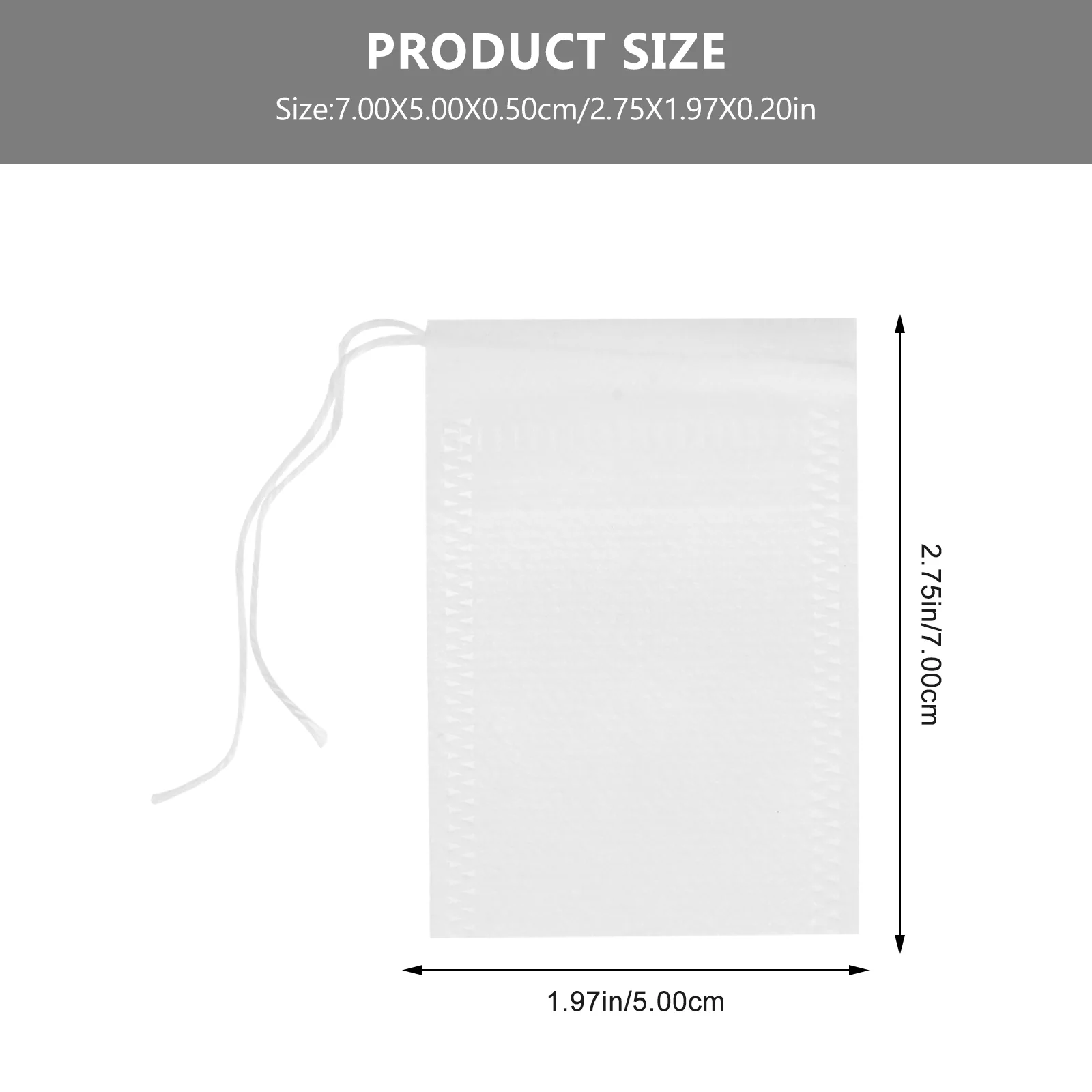 400 قطعة الطب الصيني غير المنسوجة الرباط أكياس تصفية الشاي يغلي برهان أكياس المتاح لتقوم بها بنفسك بهارات الشاي