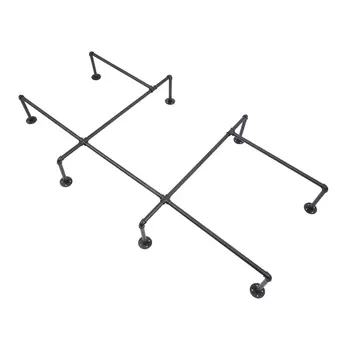 Průmyslový trubkový věšák na oblečení, nástěnný věšák na oblečení, odnímatelný víceúčelový věšák na oblečení, tyč na oděvy 8 nejlepší prodej nástěnný věšák na oblečení - №2