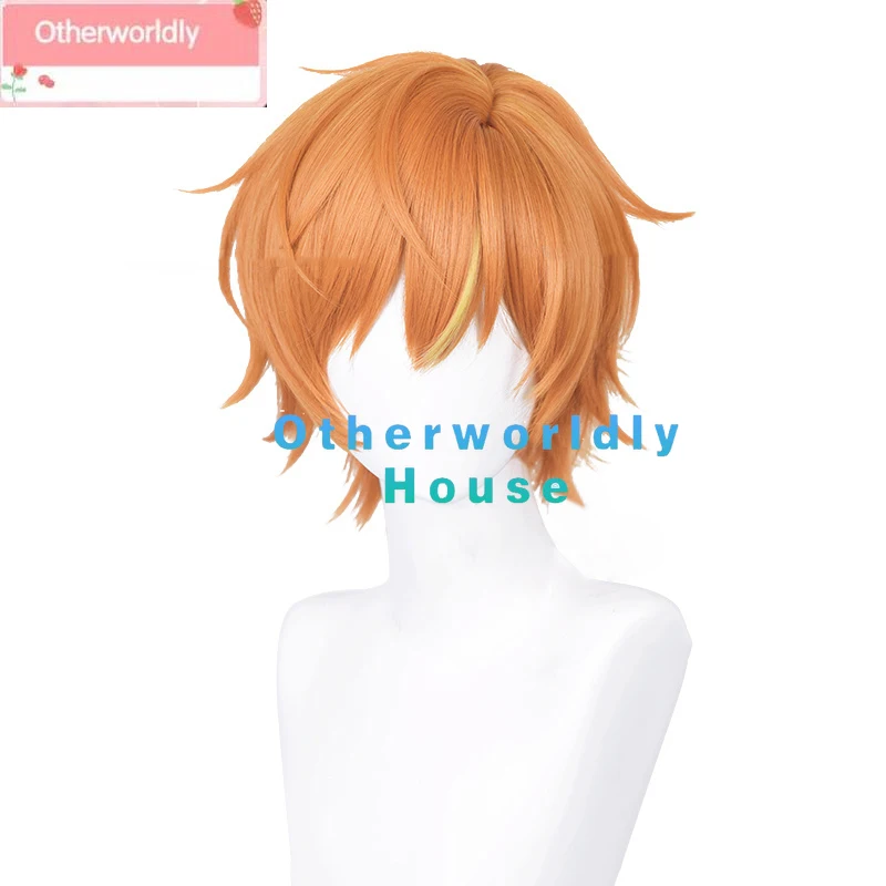 Wonderland Showtime Shinonome Akito Cosplay trajes para homens e mulheres, Feat colorido palco, uniforme escolar, Role Play Wig Suit