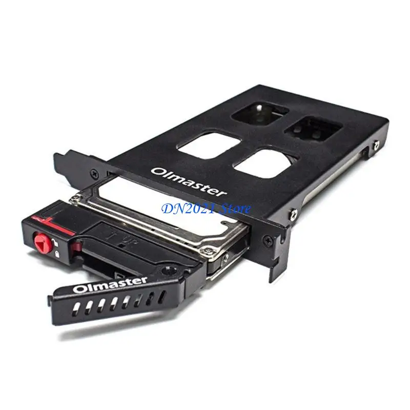 

F3KE Hard Drive Disk Crackte Adapter Rack Cracket HDD SSD 2.5IN PCI Одиночный диск