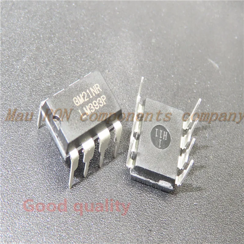 10PCS/LOT  LM393P LM393 DIP8 DIP-8 LM393N 393  New original  In Stock