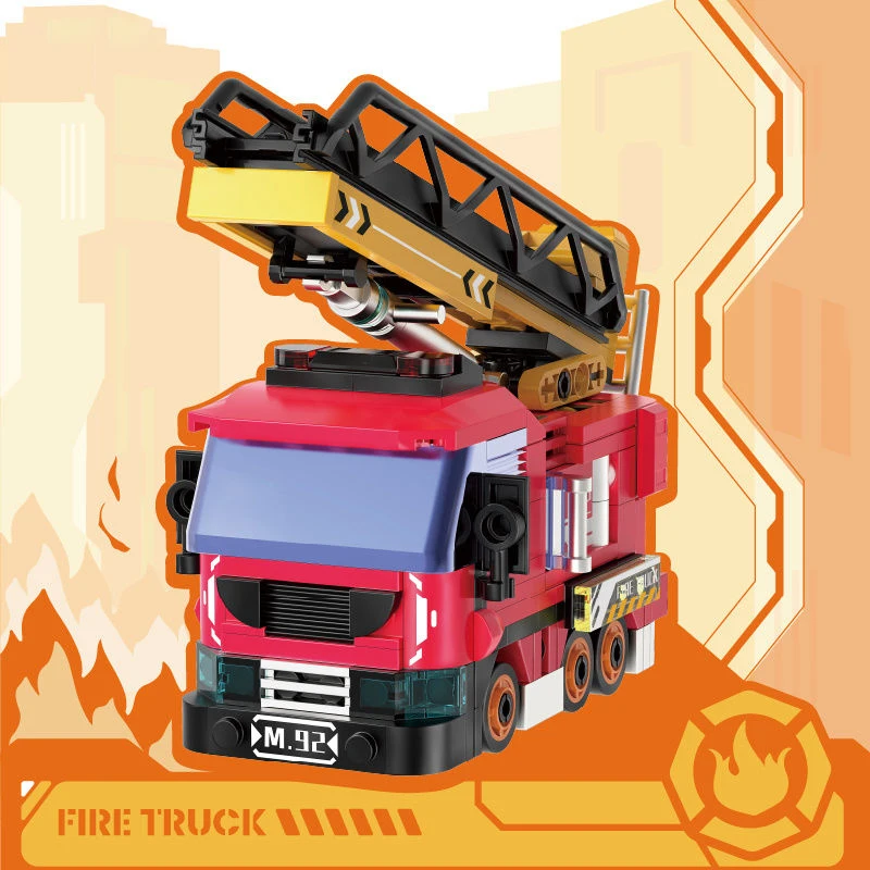 Nuovo Action Figure Squadra di salvataggio Building Blocks Set Modello classico Giocattolo Mattoni Kit Giocattolo fai da te per giochi per bambini Bambini Raccogliere giocattoli