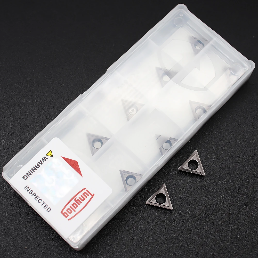 TCMT110204 MT 530 insertos de torneado de Material Cermet de alta calidad, herramientas de torno de Metal CNC, inserto de carburo adecuado para corte de acero