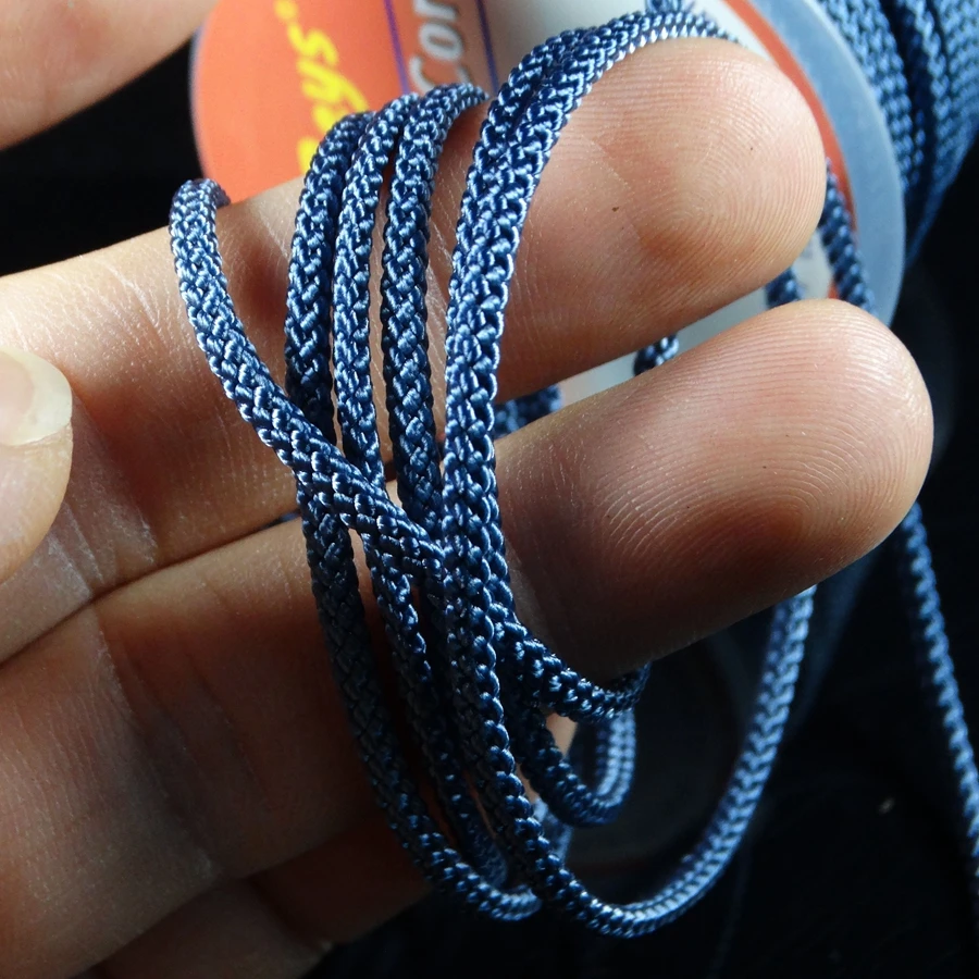Model 862 Jewelry thread DIY bracelet rope thread woven rope 2.3mm 20meter/roll color of Morandi strands line woven yarn strong