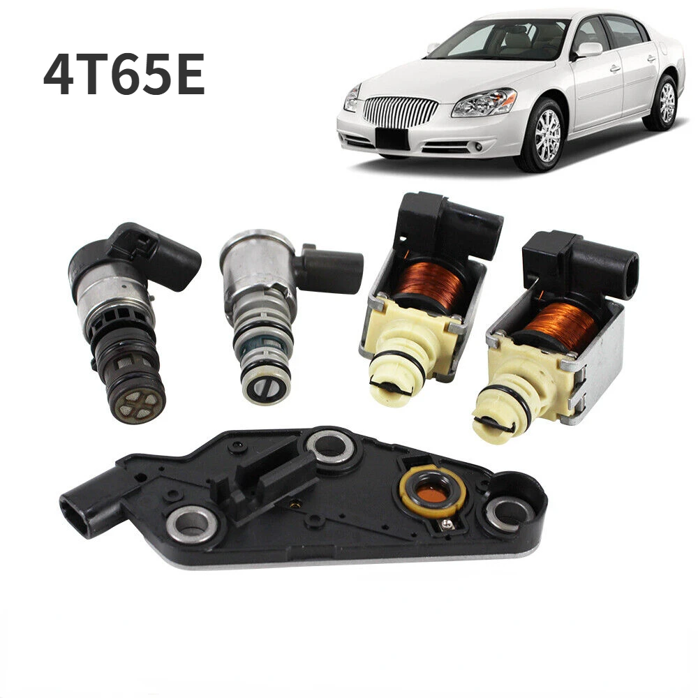 

5pcs/1set 4T65E Automatic Transmission Solenoid Kit Set Tcc Shift Epc 24216426，24227747 For Chevrolet/Buick/Pontiac/Volvo